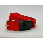 Babbelt Kids Elastik Örgü Çocuk Kemeri Kırmızı - 4 - 8 Yaş