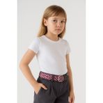 Babbelt Kids Elastik Örgü Çocuk Kemeri Pembe Leopar Baskılı - 9 - 11 Yaş