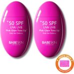 Babe Skin Ton Eşitleyici Aydınlatıcı Güneş Kremi 50ml Pink Glam Tone Up Spf50 2 Li Set