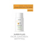 Babe Super Fluid Sunscreen Mattifying SPF50 50ml - Yağlı Ciltler İçin Matlaştırıcı Yüz Güneş Kremi