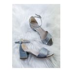 babelia Kız Çocuk Topuklu Abiye Ayakkabı Gri 31