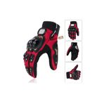 BabeMotor BABEBİKER Uzun 4 Mevsim Korumalı Eldiven Kırmızı Uzun
