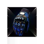 BabeMotor bebemotormaviuzunM Babe Biker 4 Mevsim Korumalı Eldiven Uzun Mavi C E En13594 Onaylı
