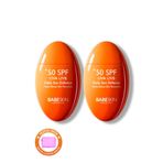 Babeskin Hassas Ciltler Için Yüksek Koruma Ve Nemlendirici Etkili Güneş Kremi 50spf Uva/uvb Vegan 2 li SET