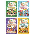 Babi İle Öğreniyorum Çıkartmalı Etkinlik Seti 4 Kitap (4-6 Yaş)