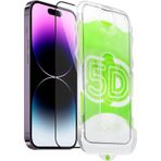 BABİLDEN Apple iPhone 14 Pro İle Uyumlu Hizalama Aparatlı ve Takılırken Camın Altında Kesinlikle Toz Bırakmayan Darbelere Karşı Ekstra Güçlü Ekran Koruyucu Cam