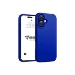 Babilden iPhone Kılıf İnce Sıvı Silikon 3 Katmanlı Tam Kaplamalı Yumuşak Jel Kauçuk Kılıf Kapak, Saks (iPhone 16 Plus 31)