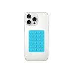 Babilden Telefon Arkasına Yapışan Silikon Vantuzlu Telefon Kılıfı Tutucu Araç Telefon Tutucu Ahtapot Vakumlu Telefon Tutucu (Mavi (Çift Taraflı))