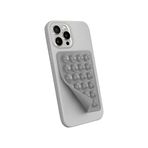Babilden Telefon Arkasına Yapışan Silikon Vantuzlu Telefon Kılıfı Tutucu Araç Telefon Tutucu Ahtapot Vakumlu Telefon Tutucu (Silver (Yapışkanlı))