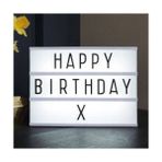 BabilStore Cinematic Işıklı Light Box A5 Boyutunda Işık Kutusu - 1 - 10 W - Beyaz