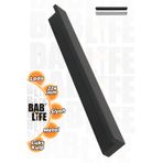 bablife Lada 224mm Alüminyum Mat Siyah Lüks Çekmece Dolap Vestiyer Mobilya Kulpları