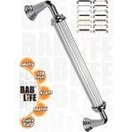 Bablife Melis 128MM Krom Metal Lüks Çekmece Dolap Mobilya Kulpları Tüm Renk Seçenekleriyle - 128 mm