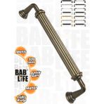 Bablife Melis 320MM Antik Sarı Metal Lüks Çekmece Dolap Mobilya Kulpları Tüm Renk Seçenekleriyle - 320 mm
