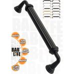 Bablife Melis Mat Siyah 320MM Lüks Çekmece Dolap Mobilya Kulpları - 320 mm