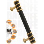 Bablife Napoli 128MM Siyah Altın Metal Lüks Çekmece Dolap Mobilya Kulpları Tüm Renk Seçenekleriyle - 128 mm - Siyah - Gold
