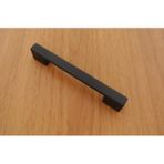 Bablife Nergis Kulp Mat Siyah Dolap Vestiyer - 96 mm