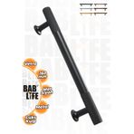bablife Vetra Mat Siyah 160mm Metal Lüks Çekmece Dolap Mobilya Kulpları