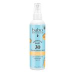 Babo Botanicals% 100 Çinko Oksit ile Bebek Cilt Mineral Güneş Koruyucu Sprey SPF 30, Suya Dayanıklı, Kokusuz, 6 Fl Oz