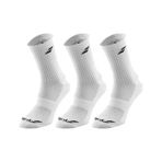 Babolat 3 Pairs Pack Erkek Tenis Çorabı - 5ub1371-2031 Beyaz