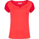 Babolat Play Cap Sleeve Top Kadın Kırmızı Tişört