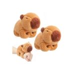 BABUN Peluş Hayvanlı Kapibaralı Esnek Kollu Elleri Yapışan Kapibara Oyuncak Peluş Bileklik Araba Süsü