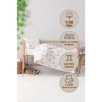 Baby 100 Pamuk Dream Sweet Bebek Nevresim Takimi - Pembe
