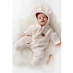 Baby Animals Welsoft Peluş Kuzu Katlanır Eldivenli %100 Pamuk Astar Unisex Kız Erkek Çocuk Bebek Uyku Tulumu