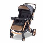 Baby Care 500 Gold Siyah Combo Maxi Pro Çift Yönlü Puset