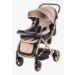 Baby Care 65 Capron Çift Yönlü Kahve Bebek Arabası