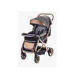 Baby Care 65 Capron Gold Siyah Gri Beyaz Çift Yönlü Bebek Arabası