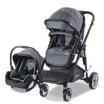 Baby Care BC 420 Colarado Cross Gri Travel Sistem Bebek Arabası