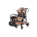 Baby Care BC 440 Colarado Chrome Kahve Travel Sistem Bebek Arabası