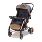 Baby Care Combo Maxi Pro Gold-Siyah Çift Yönlü Bebek Arabası
