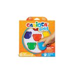 baby carioca Elleri Kirletmeyen Bebekler Için Şekilli Özel Mum Boylar 6 Renk