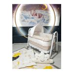 Baby Clime 45x85 Portatif Sallanabilir Anne Yanı Beşik ve Bebek Uyku Seti (Birlikte) USR-4585-PORYIL-1.