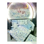 Baby Clime 70x110 Bebek Uyku Seti - Cibinliksiz - Ay Bulut Yıldız (PARK BEŞİK HARİÇ) USR-70110-1.