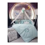 Baby Clime 70x110 Nakışlı Isimli Bebek Uyku Seti 18 Parça - Lüks Cibinlik Ve Aparat - Tavşan USN-70110-LCİB-3.