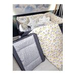 Baby Clime 70x120 Bebek Uyku Seti - Cibinliksiz - Ay Yıldız Desenli (PARK BEŞİK HARİÇ) USR-70120-1.