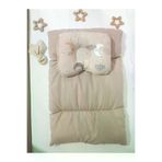 Baby Clime Alt Açma Minderi Çift Taraflı Kahve Yıldız - Baş Düzeltme Yastığı Ve Diş Kaşıyıcı Hediye! ALTMİN+BDY+DİŞK-7.