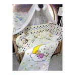 Baby Clime Bebek Beşik Uyku Seti 60x120 - Yorgan ve Yastık Dijital Baskılı USDIJ-2-60120-LCİB-1.