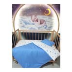 Baby Clime Bebek Uyku Seti 5'li - Mavi Yıldız Desenli (TÜM ÖLÇÜLERE UYGUN) USR-90130-5'Lİ