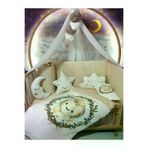 Baby Clime Bebek Uyku Seti 60x120 - Cibinlikli, Kenar Korumalı, Yorgan ve Yastık Dijital Baskılı USDIJ-2-60120-LCİB-1.