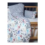 Baby Clime Çift Taraflı Bebek Nevresim Takımı - 95x135 Yorgan Kılıfı, Yastık Kılıfı, Çarşaf