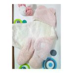 Baby Clime İSİM-DIŞUYKUTULUMU Bebek Dış Kundak Uyku Tulumu Açık Pembe - Pelüş Kapüşonlu Çift Katman Ayaklı Model