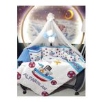Baby Clime İsimli Bebek Uyku Seti - Dijital Taraftar Baskılı, 70x110 Park Beşik Için USDIJ-5-70110-LCİB-1.