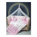 Baby Clime Kız Bebek Uyku Seti 60x120 - Cibinlikli ve Aparatlı USR-RÜYA-1.