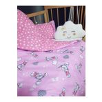 Baby Clime Kız Bebek Uyku Seti 90x130 - Çarşaf, Yastık, Yorgan, Bulut Yastık Hediyeli