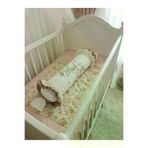 Baby Clime ŞEKER YASTIK Dantelli Şeker Yastık Silindir Kırlent - Dekoratif Bebek Yastığı