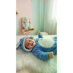 Baby Clime TAV TUL-1. 0–12 Ay Kışlık Bebek Tulumu – İsimli Welsoft Kapüşonlu Tavşan Kulaklı Patikli