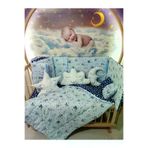 Baby Clime USR-60120-1. 60X120 Bebek Uyku Seti - Cibinliksiz - Penguen Desenli (Mobilya Beşik Hariç)